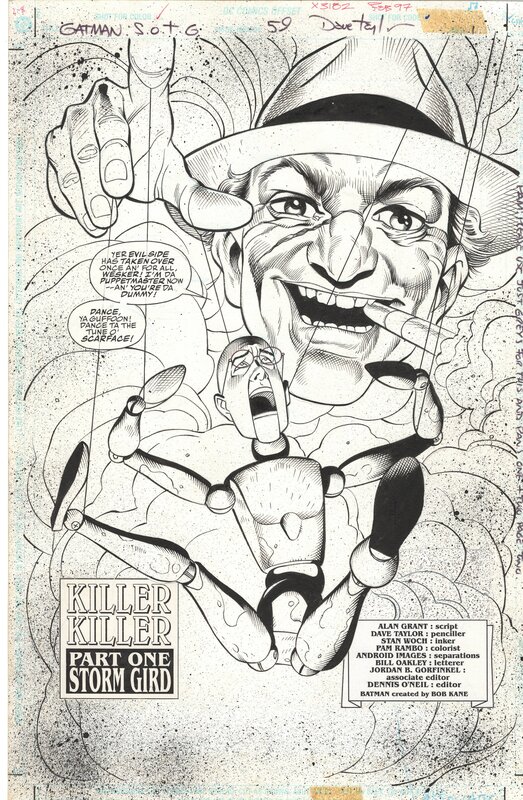 For sale - Dave Taylor, stan woch, Alan grant, Shasow Of The Bat #59 - Comic Strip