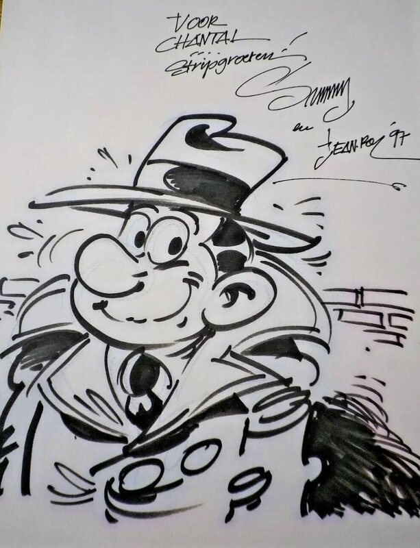 Sammy par Jean-Pol - Dédicace