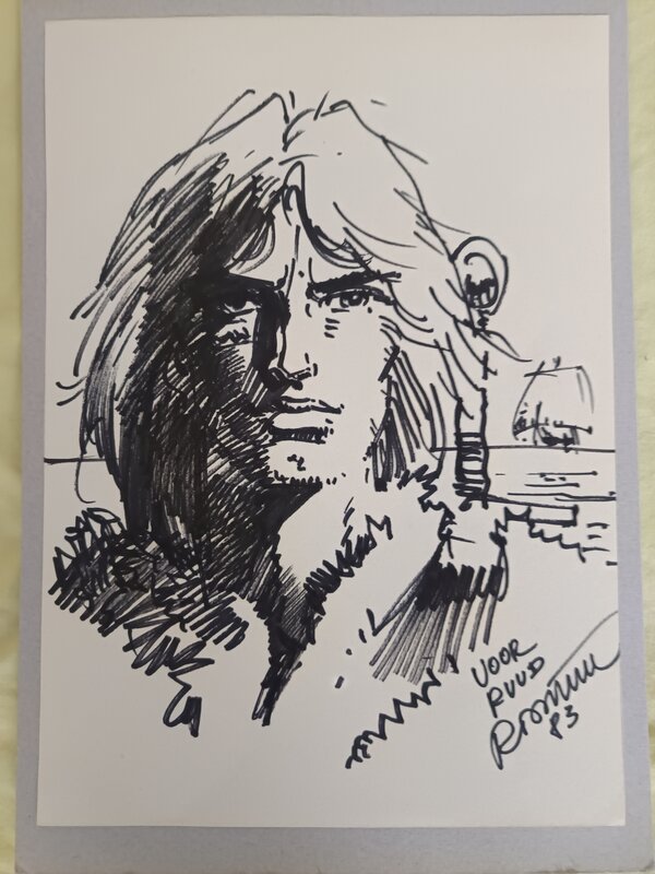 Dédicace Thorgal par Grzegorz Rosinski - Dédicace