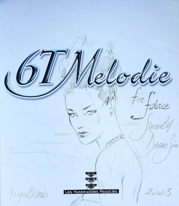 6T MELODIE by Denis Sire - Sketch
