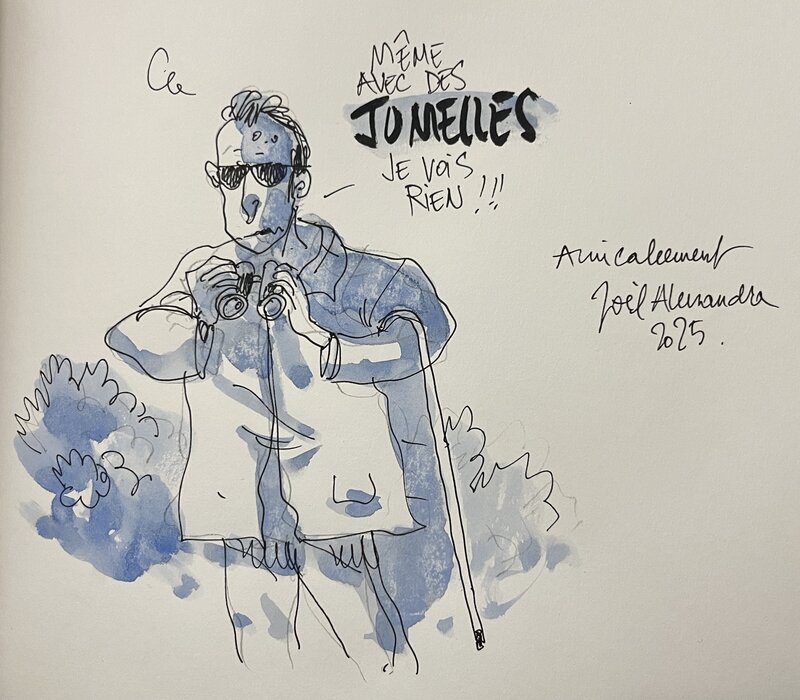 Aveugle by Joël Alessandra - Sketch