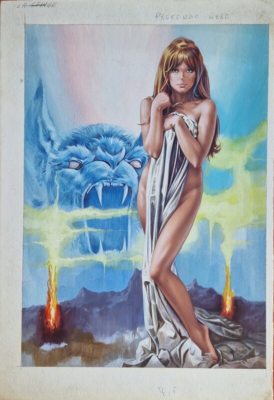 Profondo Nero by Mario Caria - Original Cover