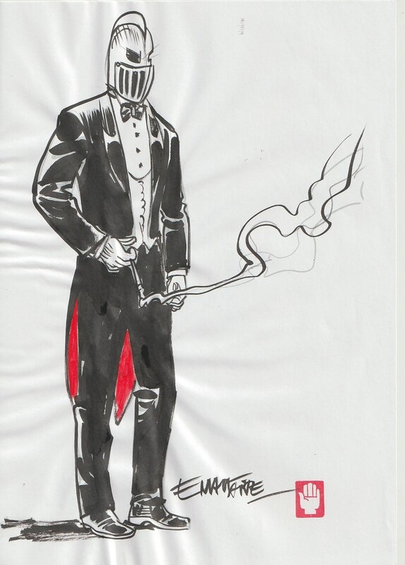 Monsieur Choc par Éric Maltaite - Illustration originale