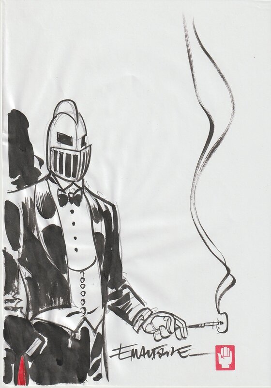 Monsieur Choc par Éric Maltaite - Illustration originale