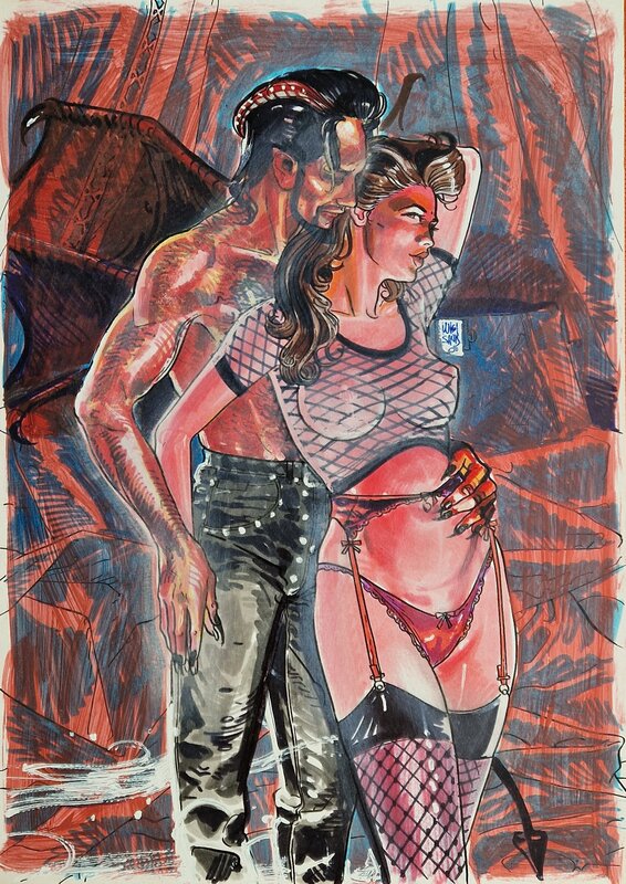 Devil sexy by Luigi Siniscalchi - Original Cover