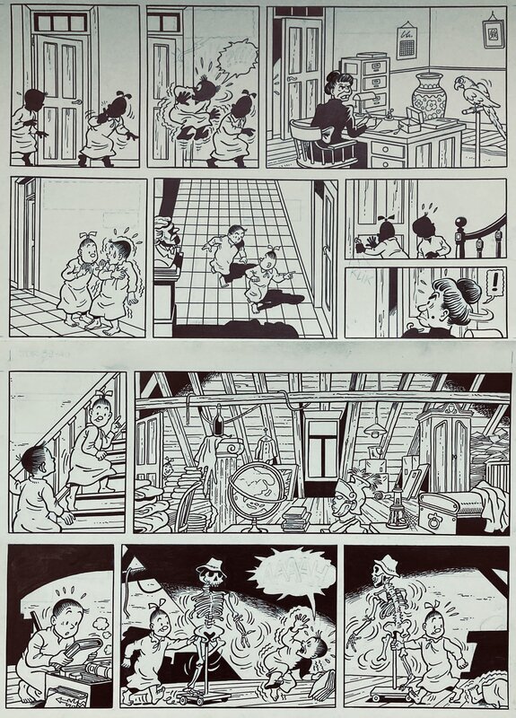 Dirk Stallaert, Willy Vandersteen, Suske en Wiske / Bob et Bobette - Suske de Rat - Comic Strip