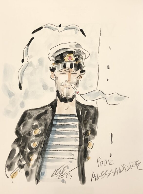 Une île lointaine by Lele Vianello - Sketch