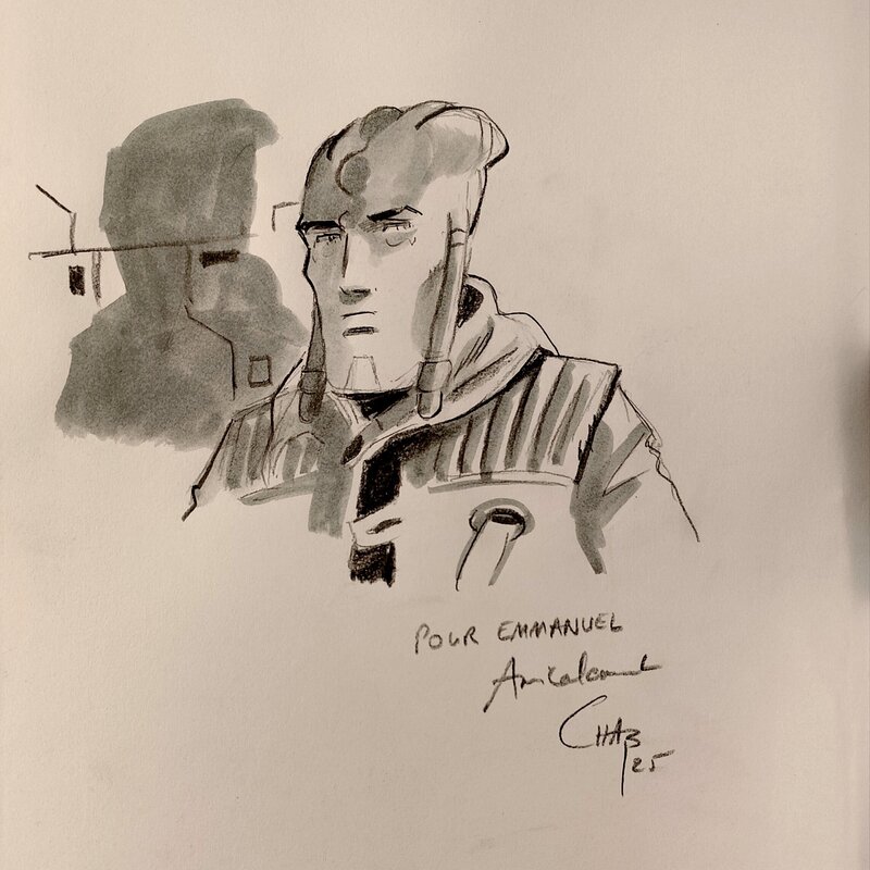 Eric Chabbert, Outlaws t.3 2025Nov07 - Sketch