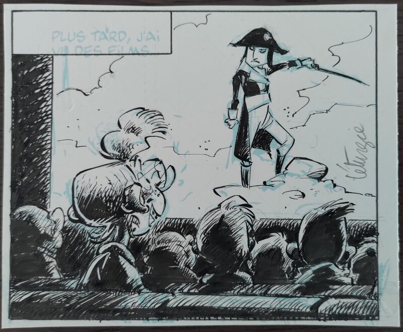 Simon Léturgie, Case originale Les Profs tome 28 - Planche originale