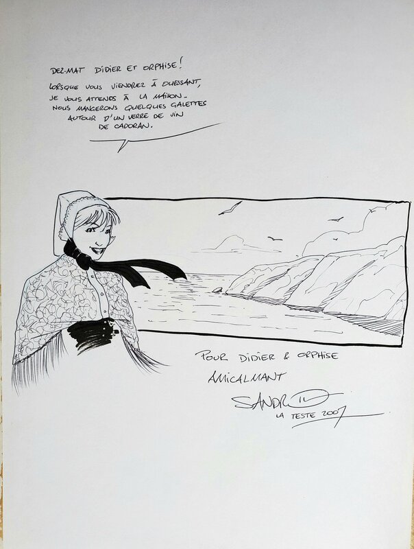 Sandro, LE SANG DE LA SIRENE - Sketch