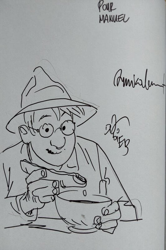 Alain Dodier, Jérôme K. Jérôme Bloche : Le cœur à droite. - Sketch