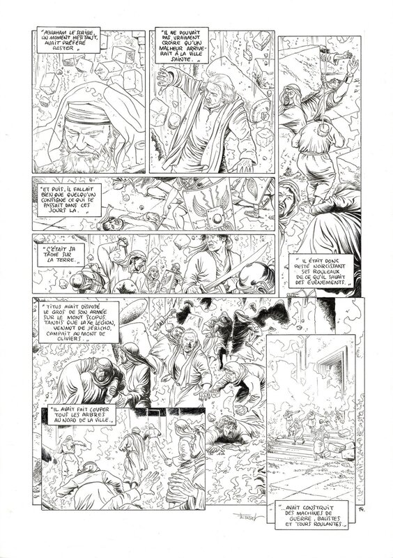 En vente - Ersel, Planche originale 