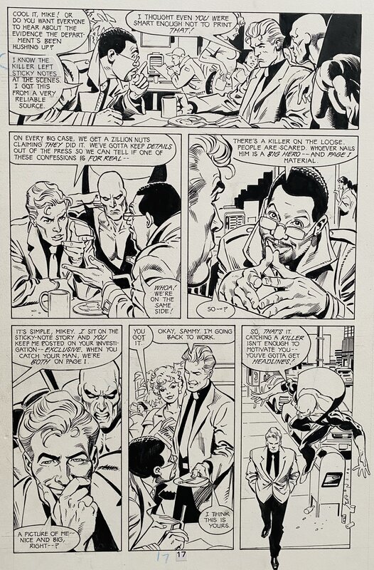 José Luis García-López, Joe Rubinstein, Steve Vance, Deadman (2002) - T5 p17 - Comic Strip