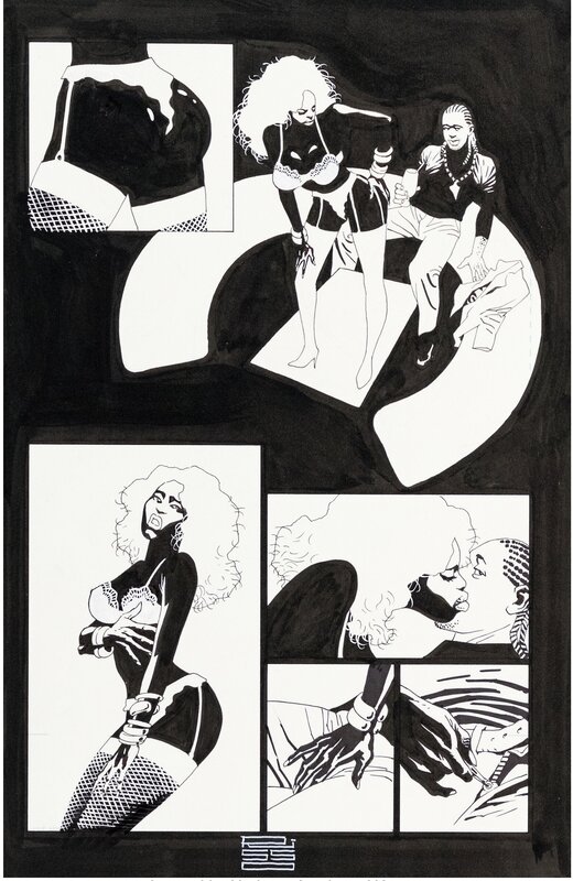 Eduardo Risso, Brian Azzarello, 100 Bullets - T65 p10 - Comic Strip