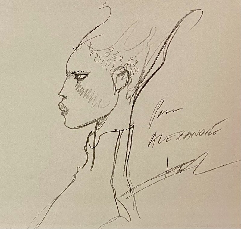 Art Paris 2025 par Enki Bilal - Dédicace