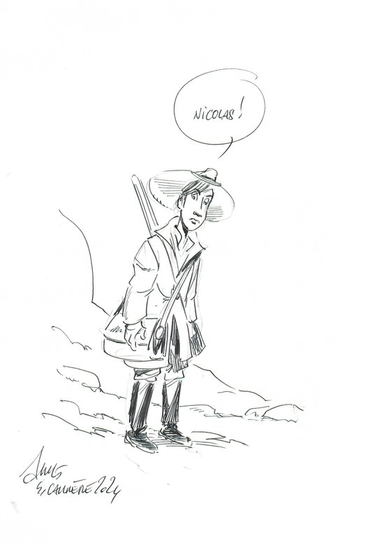 Gunthrie by Serge Carrère - Sketch