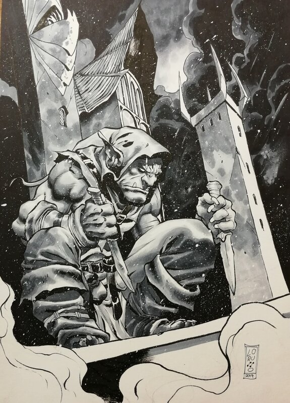 Myth par Giovanni Lorusso - Illustration originale