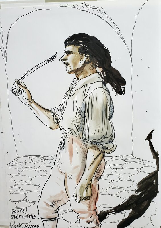 David Prudhomme, NINON SECRETE   T4 ESCARMOUCHES - Dédicace