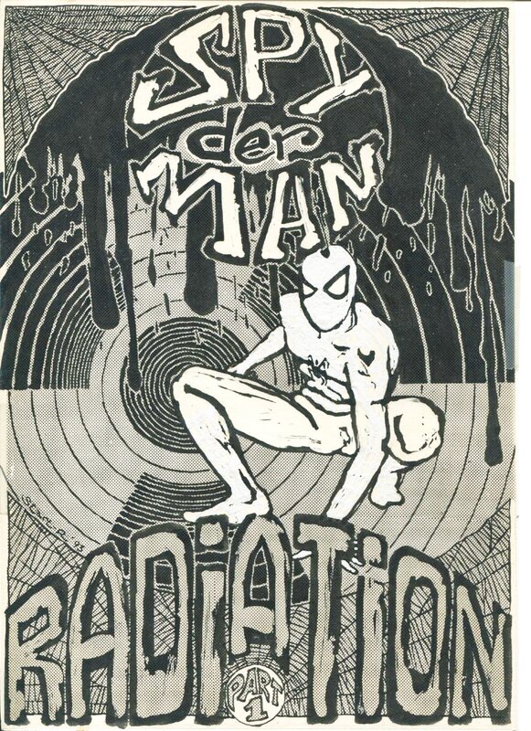 Pascal Legris, Legree, SPY DER MAN - RADIATION part 1 - Comic Strip