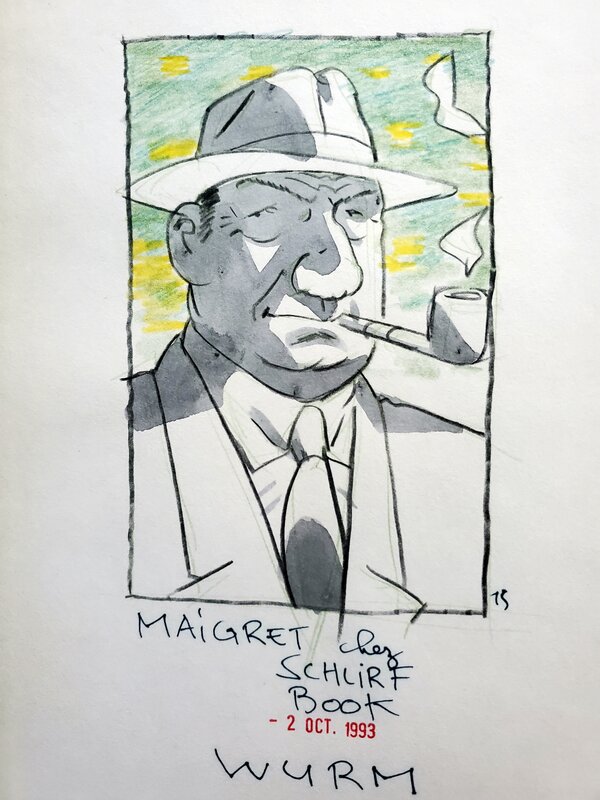 Philippe Wurm, MAIGRET    T2 MAIGRET TEND UN PIEGE - Sketch