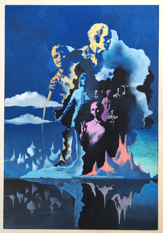 Karel Thole 1971/1990 inside illustration / cover - Couverture originale