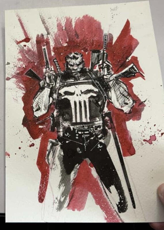 Punisher par Sean Murphy - Illustration originale