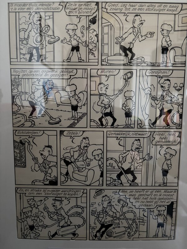 Jef Nys, Jommeke - De Stofzuigerverkoper - Comic Strip