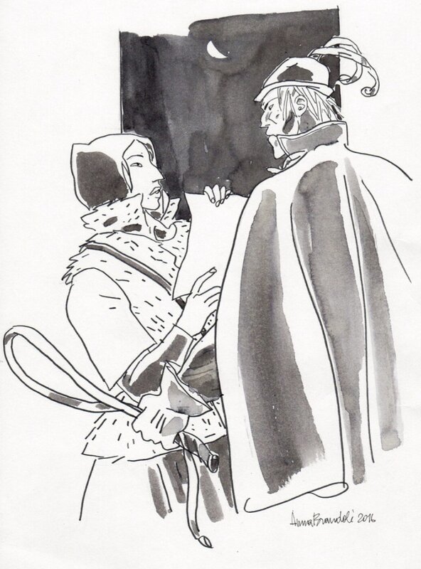 Anna Brandoli, Rebecca e faccia d'osso - Dédicace