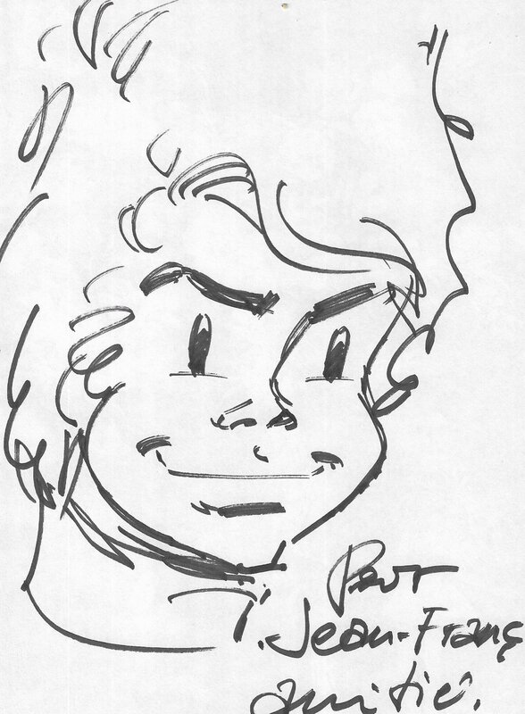 Dany, Dédicace sur l'album La Trompette du silence - Dédicace