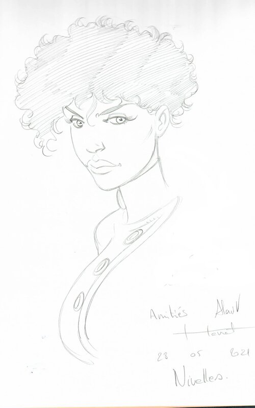 Black Squaw by Alain Henriet - Sketch