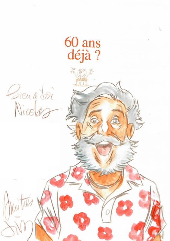 60 ans déjà par Jim - Dédicace