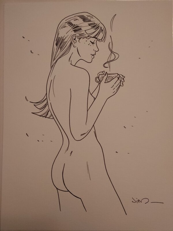 En vente - Jim, Marie - Une nuit à Rome - Planche originale