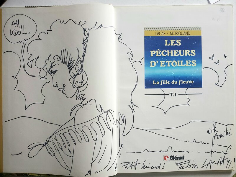 Lacaf, LES PÊCHEURS D'ETOILES   T1 LA FILLE DU FLEUVE - Sketch