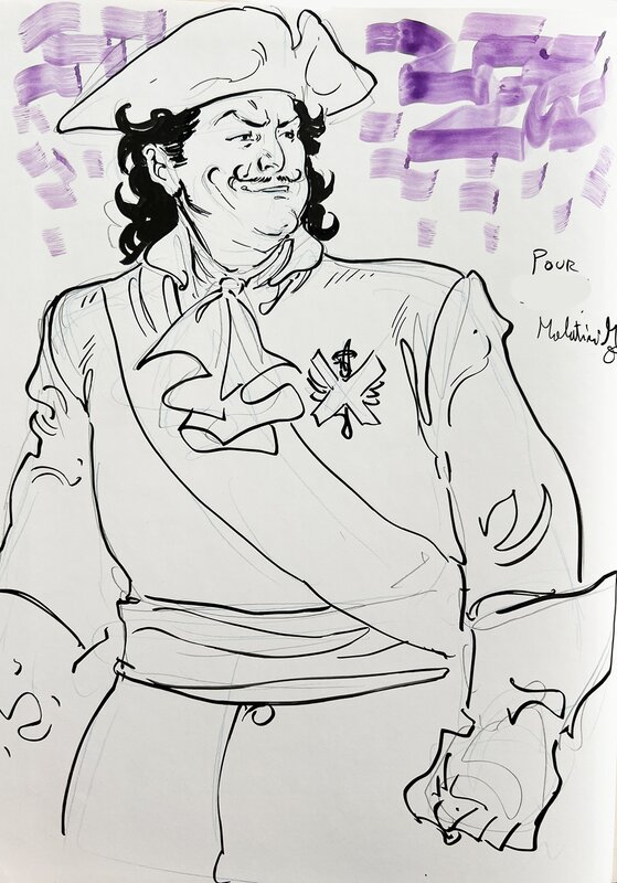 Pierre Le Grand par Michael Malatini, Wyctor - Dédicace