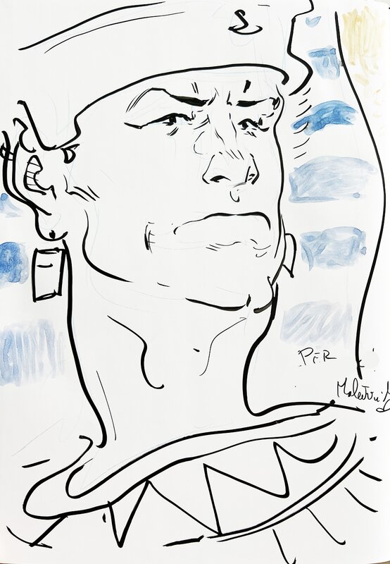 Ramsès II by Michael Malatini, Wyctor - Sketch