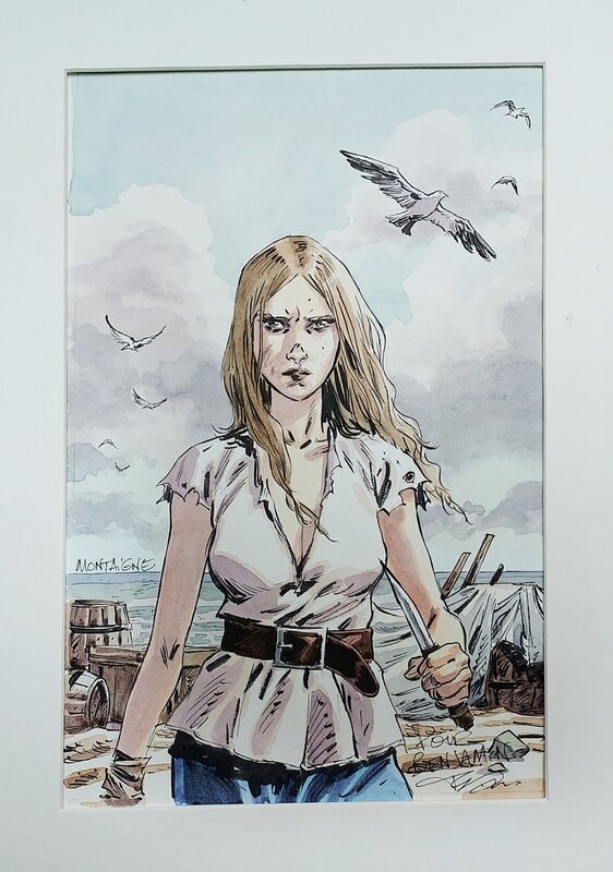 Lucrecia par Thimothée Montaigne - Dédicace