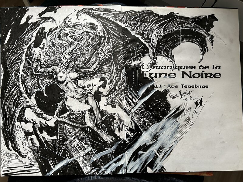 Cyril Pontet, Dedicace Succube - Tome 11 - Sketch