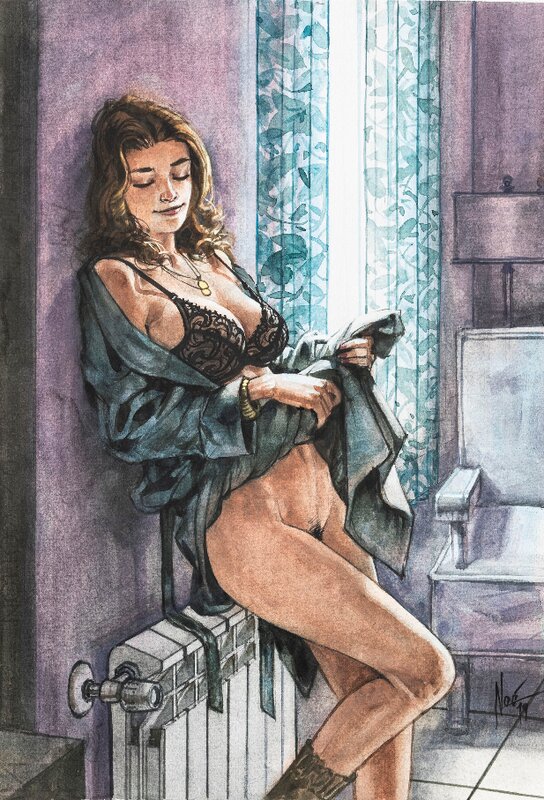 Rêveuse by Ignacio Noé - Original Illustration