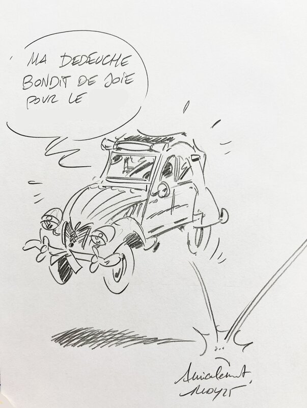 Rudy, Achdé, Les Damnés de la route (tome 8) - Sketch