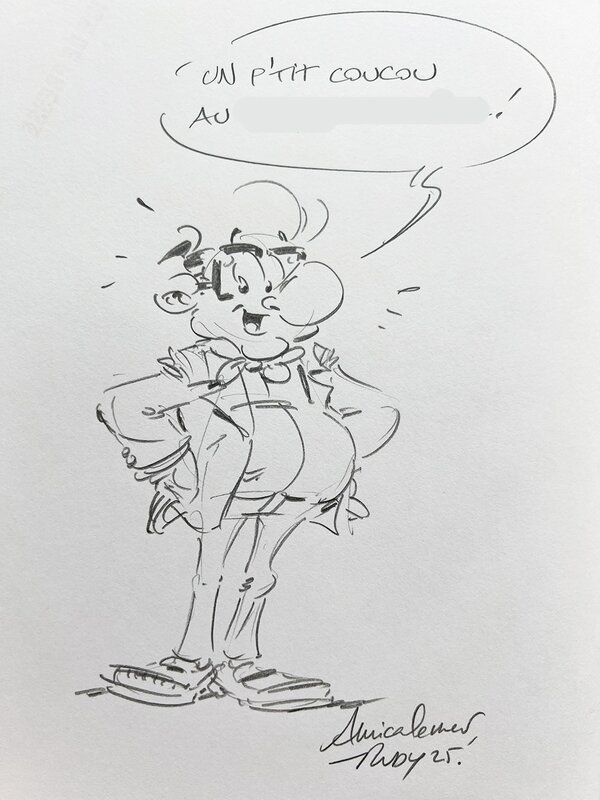 Rudy, Achdé, Les Damnés de la route (tome 9) - Sketch