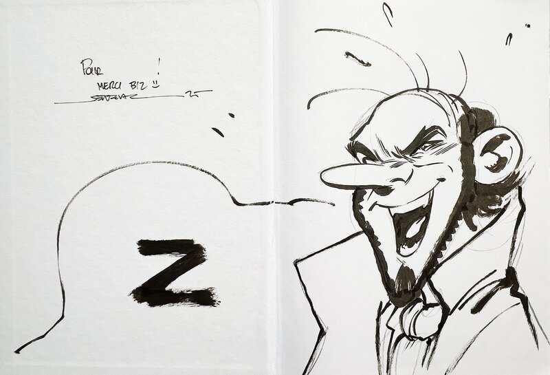Alexis Sentenac, Olivier Bocquet, Spirou et Fantasio (Le Triomphe de Zorglub) - Dédicace