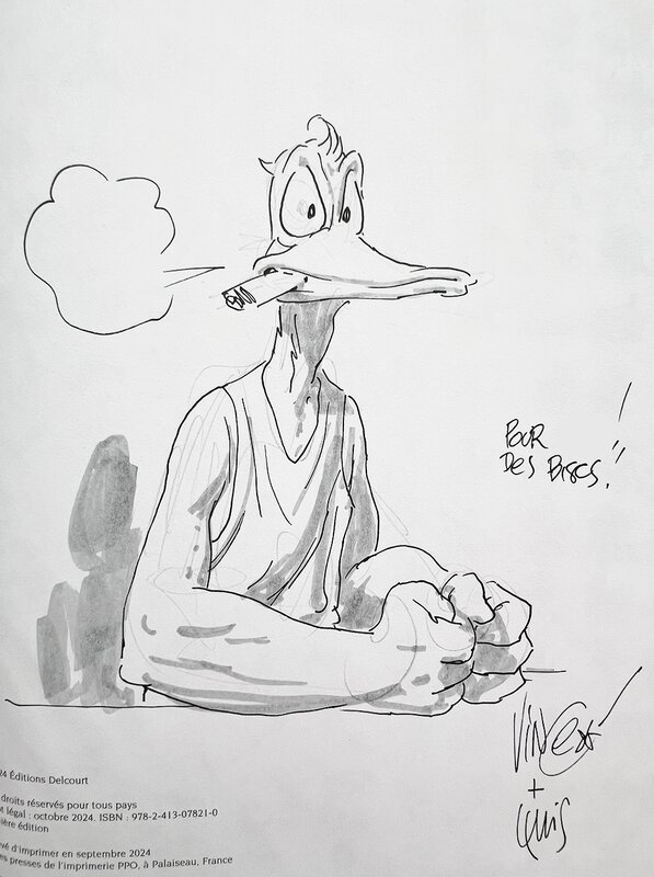 Vince, Lewis Trondheim, Joann Sfar, Donjon antipodes (tome 10003) - Dédicace