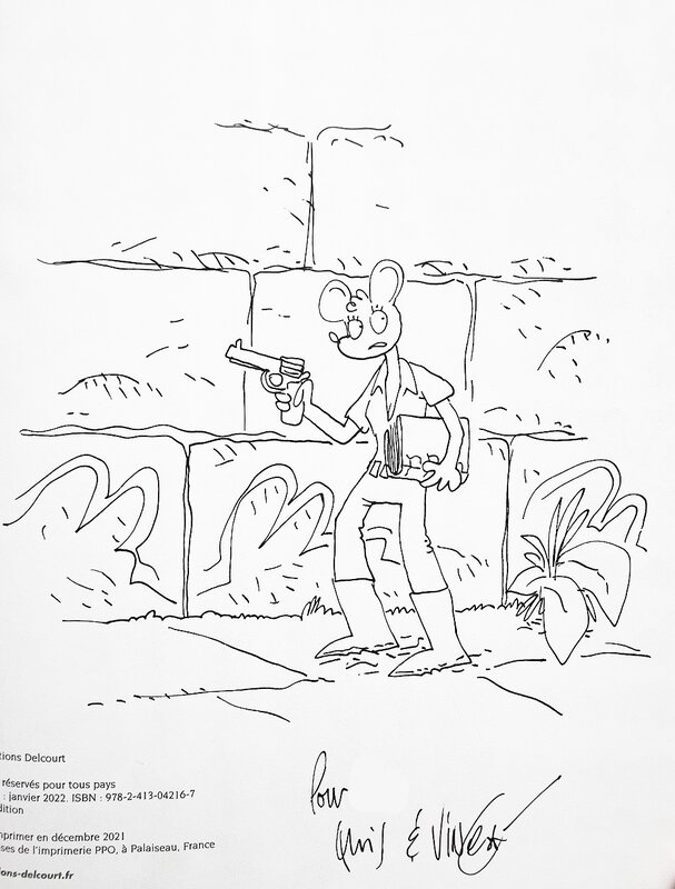 Vince, Lewis Trondheim, Joann Sfar, Donjon antipodes (tome 10001) - Sketch