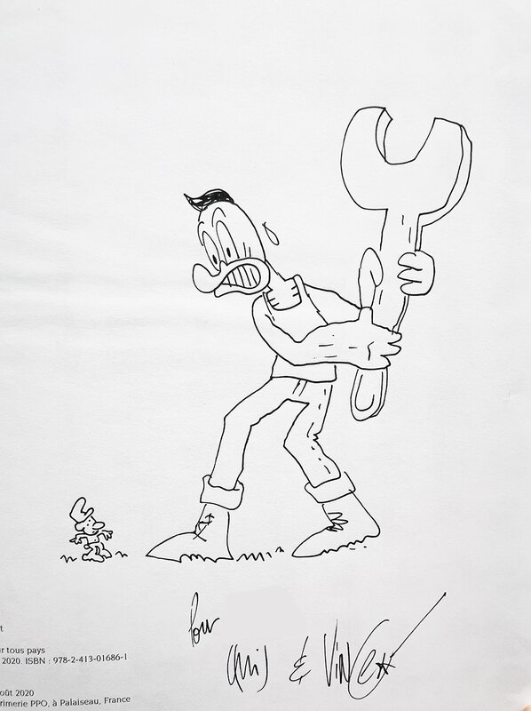 Vince, Lewis Trondheim, Joann Sfar, Donjon antipodes (tome 10002) - Sketch