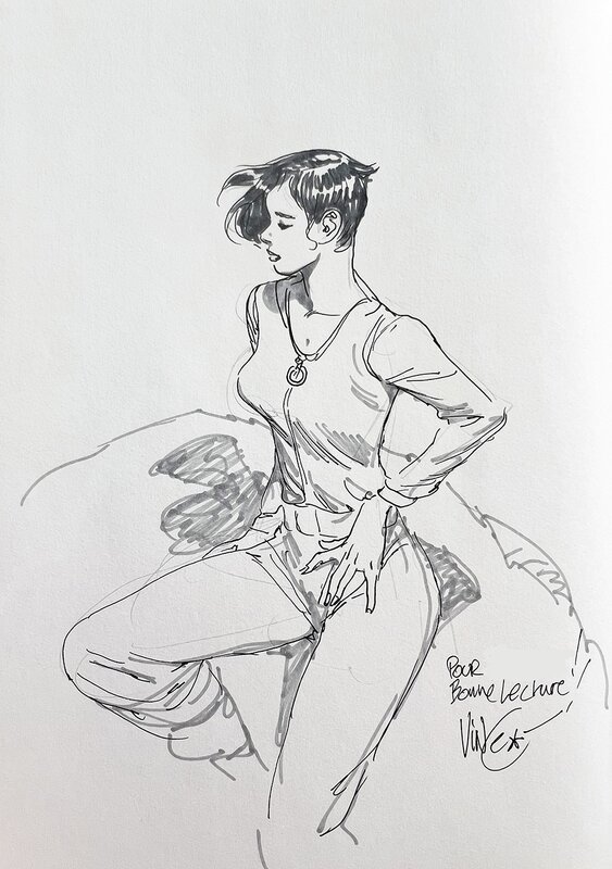 Vortex (tome 8) by Vince, Stan - Sketch