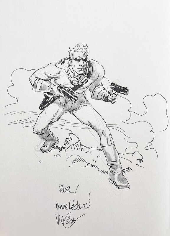 Vortex (tome 9) by Vince, Stan - Sketch