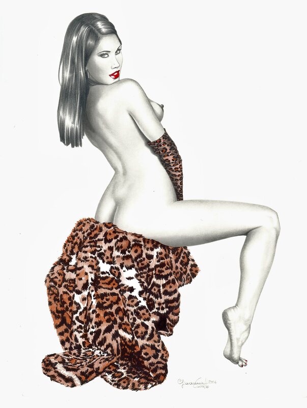 Pin-Up by Giovanna Casotto - Original Illustration