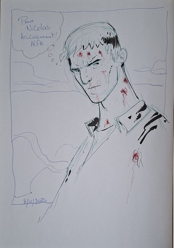 Jack Black par Afif Khaled - Dédicace