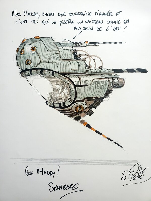 Serge Pellé, Sylvain Runberg, ORBITAL   T1 CICATRICES - Sketch