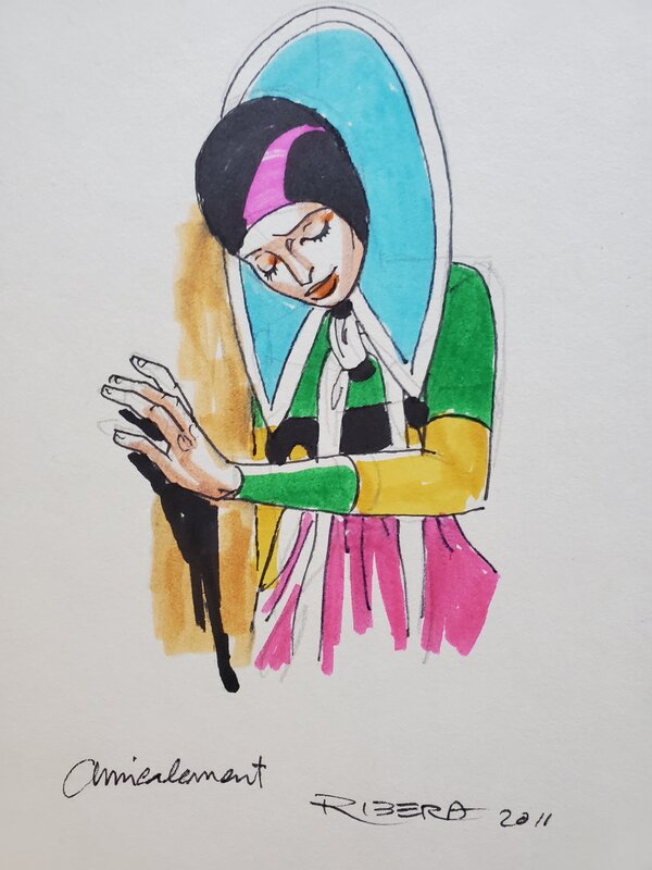 Julio Ribera, LE VAGABOND DES LIMBES   T3 LES CHAROGNARDS DU COSMOS - Dédicace